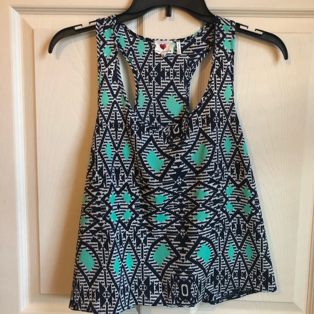 Cute patterned tank